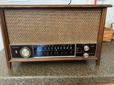 Vintage Zenith AM/FM Vacuum Tube Radio Model K731 - Working | eBay