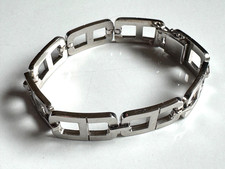 Armband von Grossé, 1968, Hersteller für Dior - Länge 19 cm - Gliederarmband