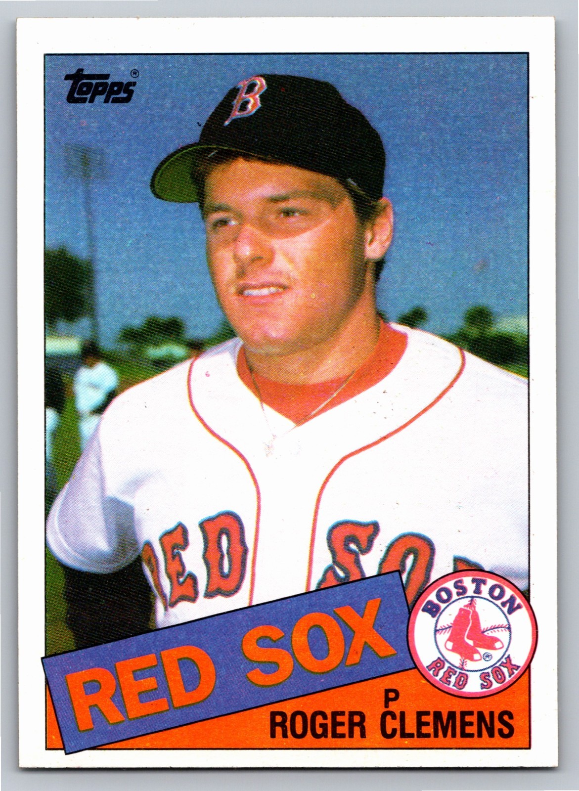 1985 Topps - #181 Roger Clemens | Boston Red Sox EX
