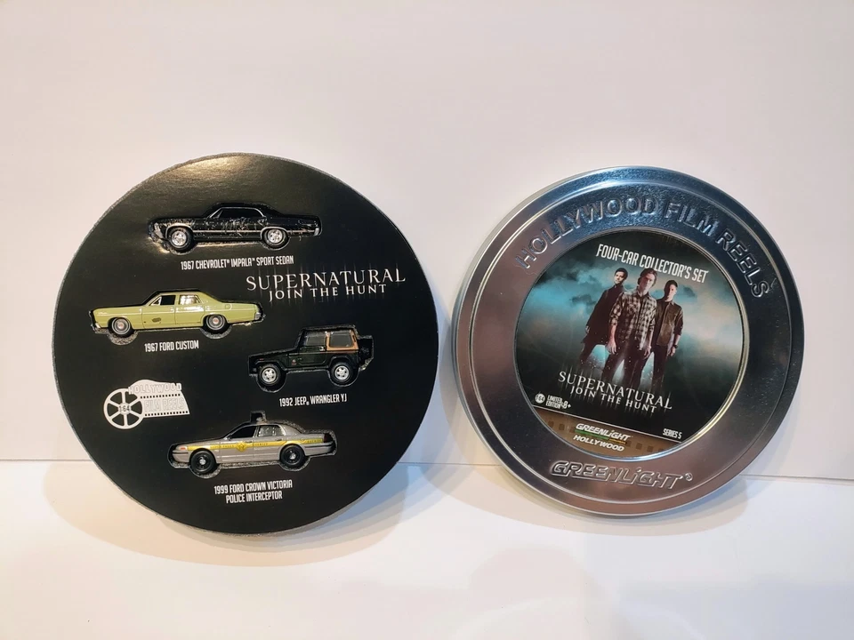Juego de coleccionista de cuatro coches Greenlight Supernatural Foto 3 de 3