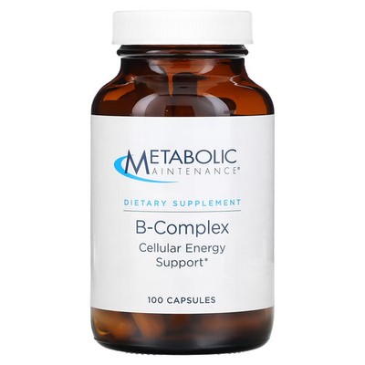 2 X  Metabolic Maintenance, B-Complex, 90 Capsules