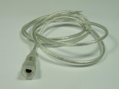 1m Anschlußkabel + weibl. 2,1mm Buchse für Superflux LED Leisten starr 1 Meter