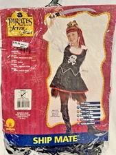 Rubies Pirate of the Seven Seas Ship Mate Halloween Costume Child Size S 4-6