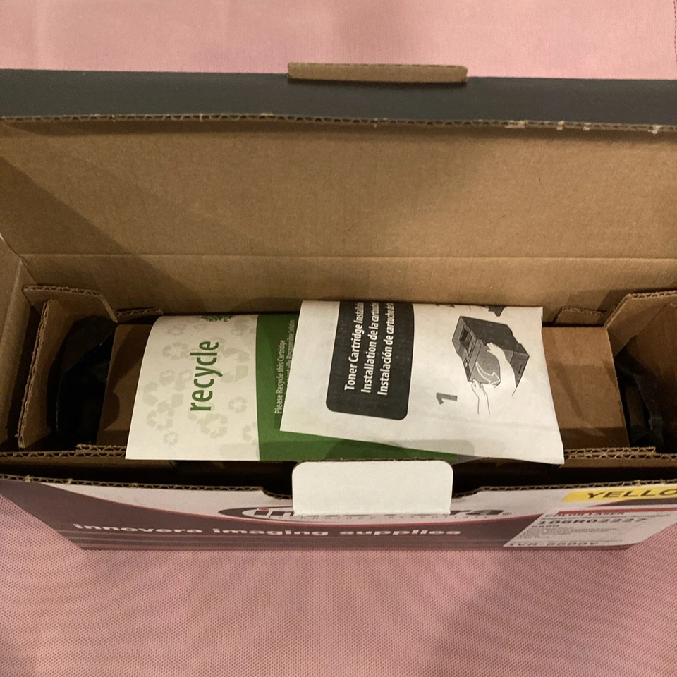 Tóner de alta capacidad Innovera 106R02227 para Phaser 6600, amarillo Foto 3 de 3