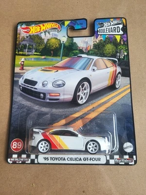 Hot Wheels Premium Boulevard #89 95 Toyota Celica GT-Four  1:64 Mattel - Bild 1 von 2