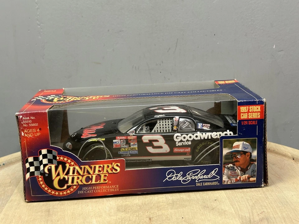 Vintage Dale Earnhardt #3 Goodwrench 1/24 Diecast Winner's Circle NASCAR 1997 - Image 4 of 4