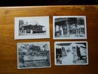 WWII black & white original photos of (4) US Camp scenes on Morotai Island — photo 1