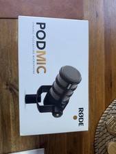 Rode Podmic, XLR Kabel, Sennheiser Kopfhörer...