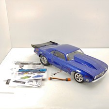 Losi 1/10 '69 Camaro 22S 2WD No Prep Drag Car Brushless ARTR, Blue - Used