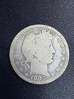 1906-O Barber Silver QUARTER Dollar #2311