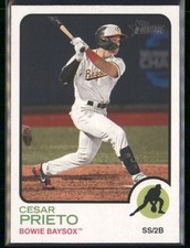2022 Topps Heritage Minor League #30 Cesar Prieto