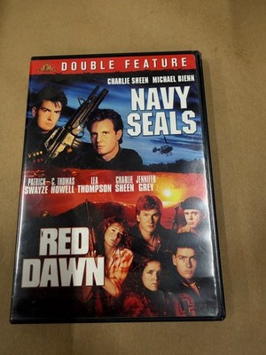 Navy Seals / Red Dawn DVD Double Feature (1990) Charlie Sheen Action Thriller