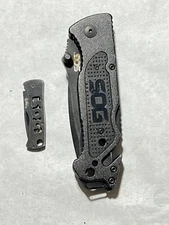 Lot of 2 SOG Pocket Knives - Escape - Micron Tanto