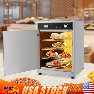 #ad Electric Commercial Hot Box Food Warmer Countertop Heated Holding Cabinet 600W $216.63