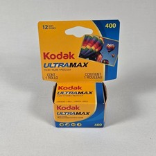 Kodak Ultramax 400 Color 35mm Film 12 Exposure Expired 10/2013 New