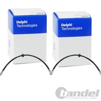2X Delphi BremsschlÄUche Hinten Passend FÜR Opel Movano Renault Master