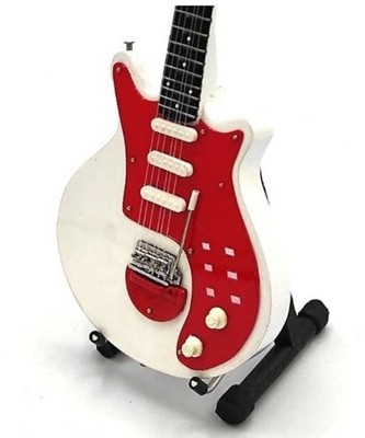 Queen Brian May White Special 10'' Miniatur Replik Tribute Gitarre (UK-VERKÄUFER) 