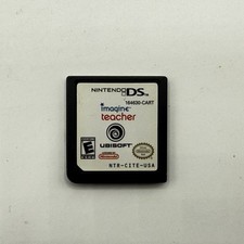 Nintendo DS Imagine Teacher Authentic Tested  Working Cartridge Ubisoft 2009