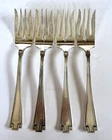 Gorham Etruscan SET of 4 Salad Forks 6 3/8" Sterling 5.15 oz No Mono