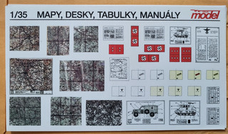 VENDS CARTES MAP MANUELS DRAPEAUX etc ... au 1/35 marque PLUS MODEL