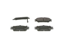 Bosch 0 986 461 127 Bremsbelagsatz, Scheibenbremse für HONDA HYUNDAI