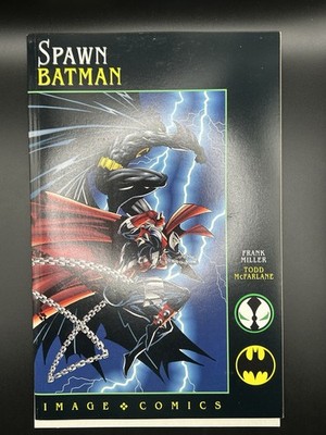 SPAWN BATMAN Todd McFarlane Artwork #1 Image Comics DC Comics 1994  VF/NM 
