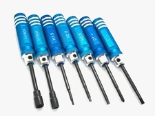 7PCS Hexagon Screw Driver Set RC Tool Kit for RC Quadcopter Racing Drone Car US