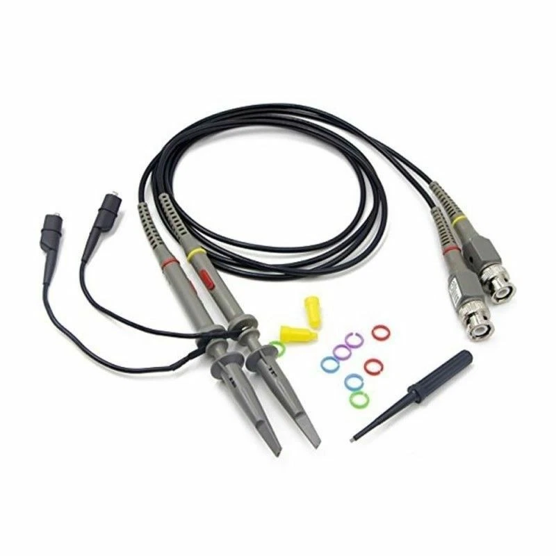 HANTEK 60/80/100/200MHz 1x10 Digital Oscilloscope Scope Test Clip Lead Probe Kit