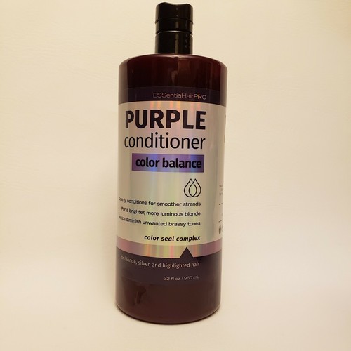 ESSentiaHairPRO Purple Conditioner 32 fl oz Color Balance Anti-Frizz New - Foto 3 di 6