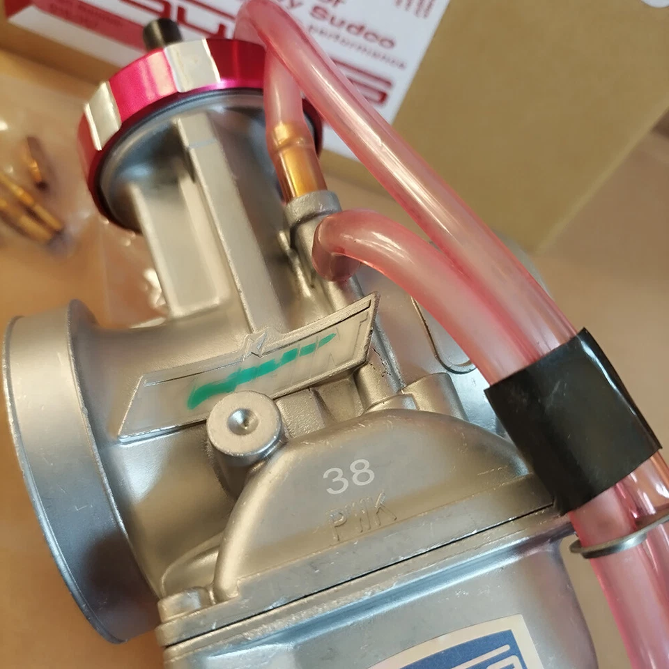PWK38 38mm Carburetor for Keihin Honda Suzuki Yamaha Kawasaki KX250 CR250 RM250 - Image 2 of 4