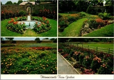 Rhode Island Hammersmith Farm Multi View Newport RI Postcard c1970