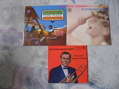 3LP Vinyl Jazz 50/60er Jahre, Ray Conniff/ Herb Alpert/ Glenn Miller