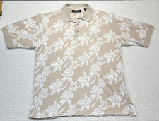 Polo Dunbrooke Ocean Payers Club Grande Manga Corta Beige Estampado Floral