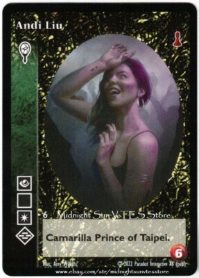Andi Liu Malkavian New Blood 2022 V:TES VTES Vampire CCG