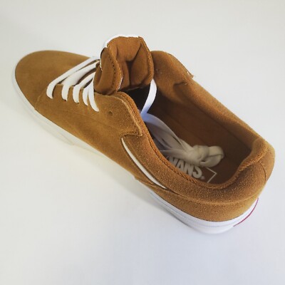 Vans Off The Wall Low Brown Suede White Shoe Sneaker 507452 US Mens Size 13 Vans Off The Wall Low Brown Suede White Shoe Sneaker 507452  main image 4