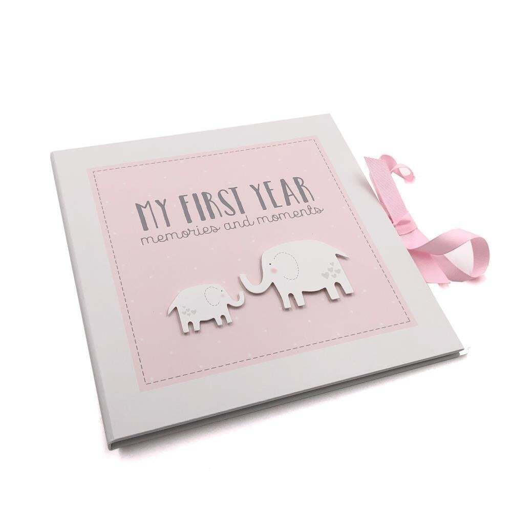 Baby My First Year Record Book Pink CG1500P
