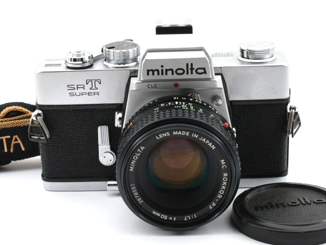 CLA'd N Mint] (Read!) Minolta SRT Super Silver Camera MC