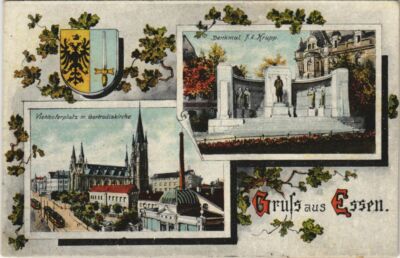 CPA AK Essen Gruss aus Essen GERMANY (1134805)