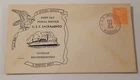 USS Sacramento (PG 19) first day postal service registered February 27 1941