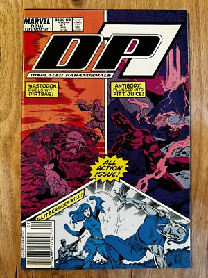 1989 MARVEL/NEW UNIVERSE COMICS DP7 # 27 DISPLACED PARANORMALS | Combined Ship