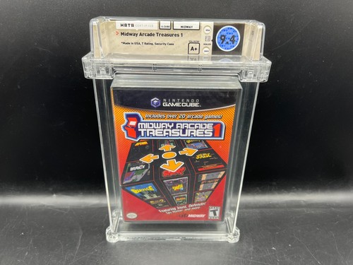 Midway Arcade Treasures 1 Nintendo GameCube WATA 9.4 A+ FACTORY SEALED MINT VGA - Picture 1 of 6
