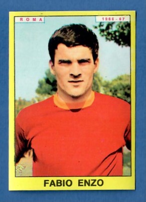 FIGURINE FOOTBALLERS PANINI 1966/67 - RECOVERY - ENZO - ROME