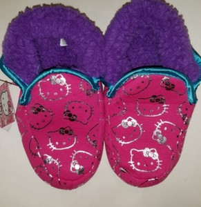 dark purple slippers