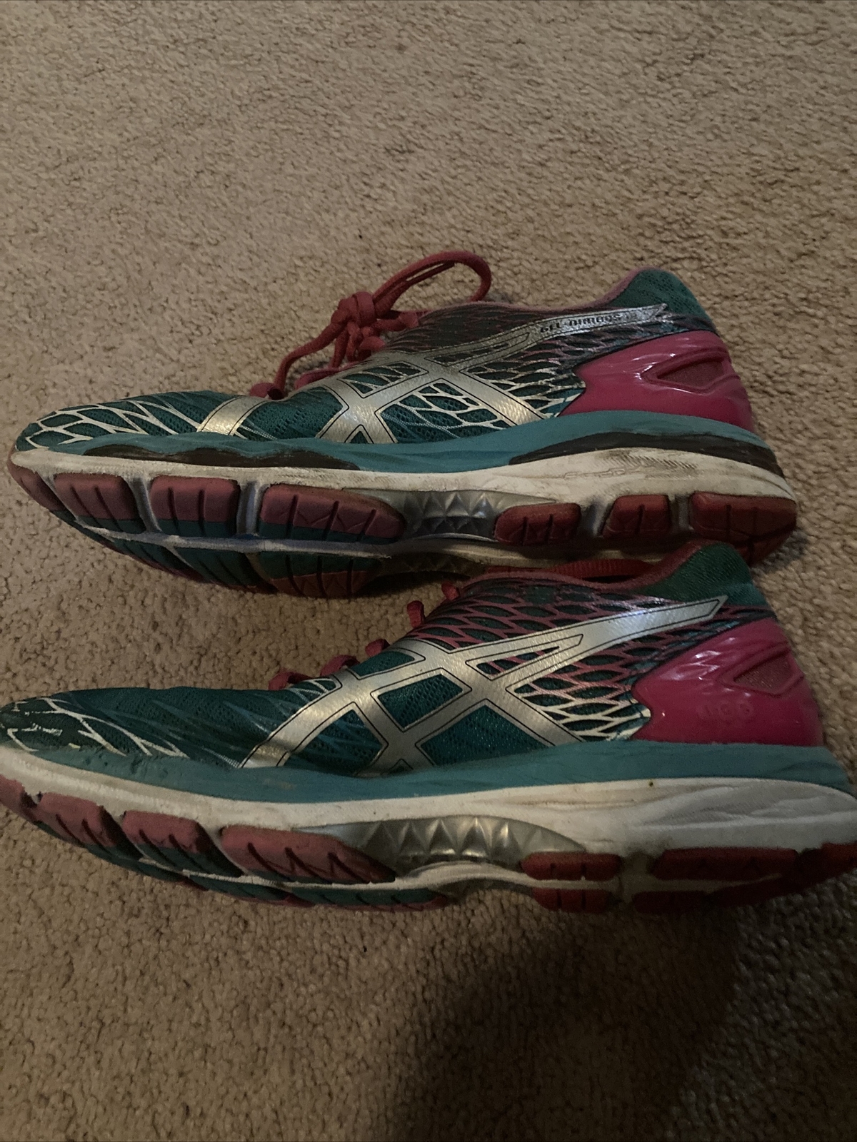 Asics Women's Gel Nimbus 18 Running Athletic Shoes - Size 8.5 - T650N ...