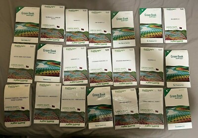 GolfLogix Green Book (yardage book including green map)