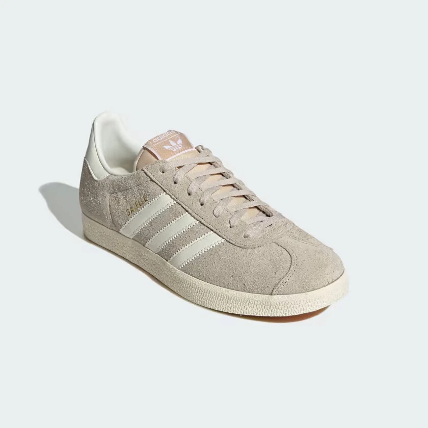 Adidas gazelle shop womens off white