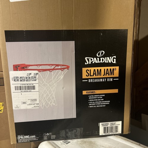 Spalding Arena Slam Breakaway Outdoor Basketball Rim eBay