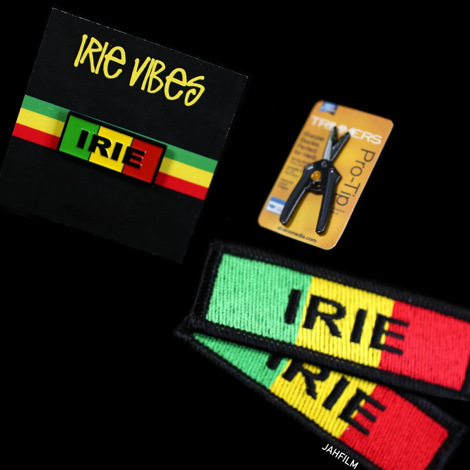 Irie Lapel Pin and Patch Lot - Trimmer's Scissors Fiskars 420 Kush Herb
Opens in a new window or tab