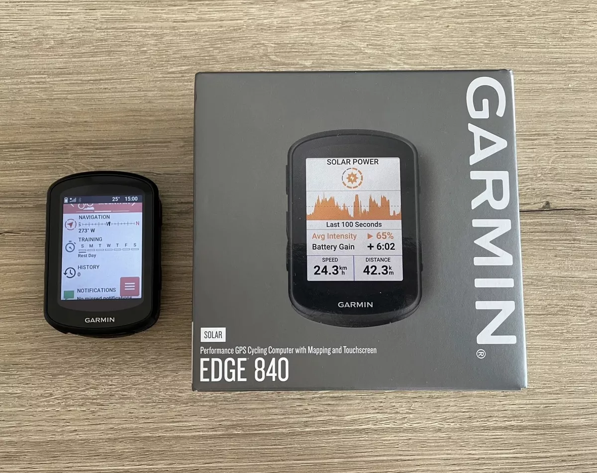  Garmin Edge 840, Compact GPS Cycling Computer with