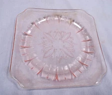 Jeannette - Pink - Adam - Square Salad Plate - 7 3/4"
